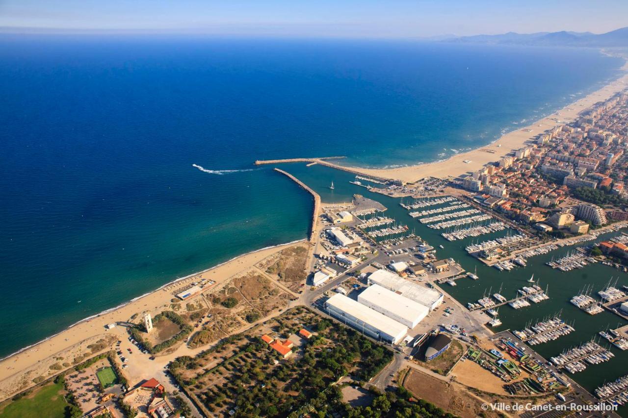 BEN AQUI Super appartement à 100m de la mer Canet-en-Roussillon Exterior foto