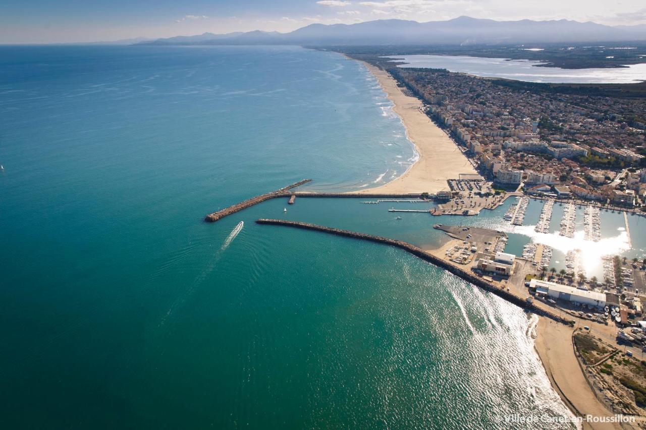 BEN AQUI Super appartement à 100m de la mer Canet-en-Roussillon Exterior foto